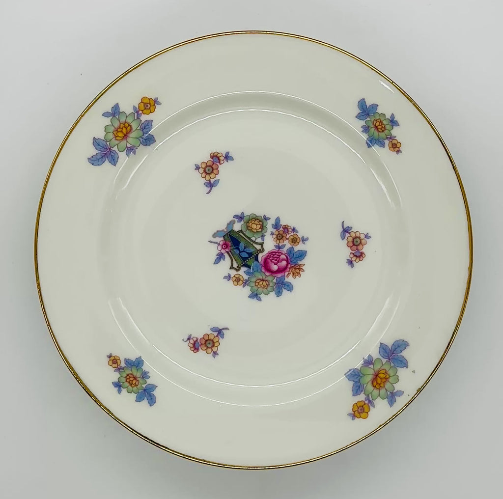 Bouquet d'or de Limoges - service (4pièces)