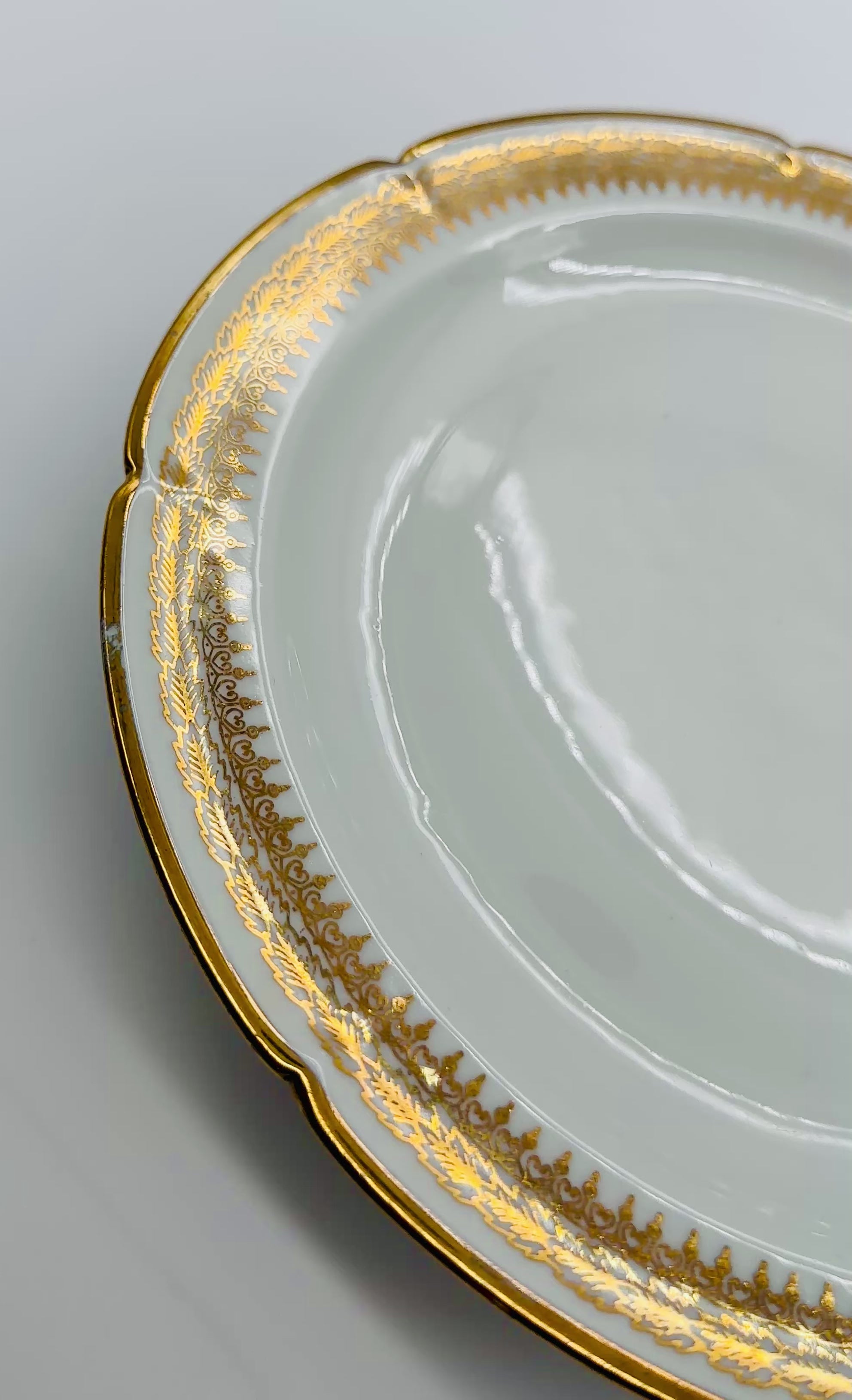 Frise d'or - service (4pièces)