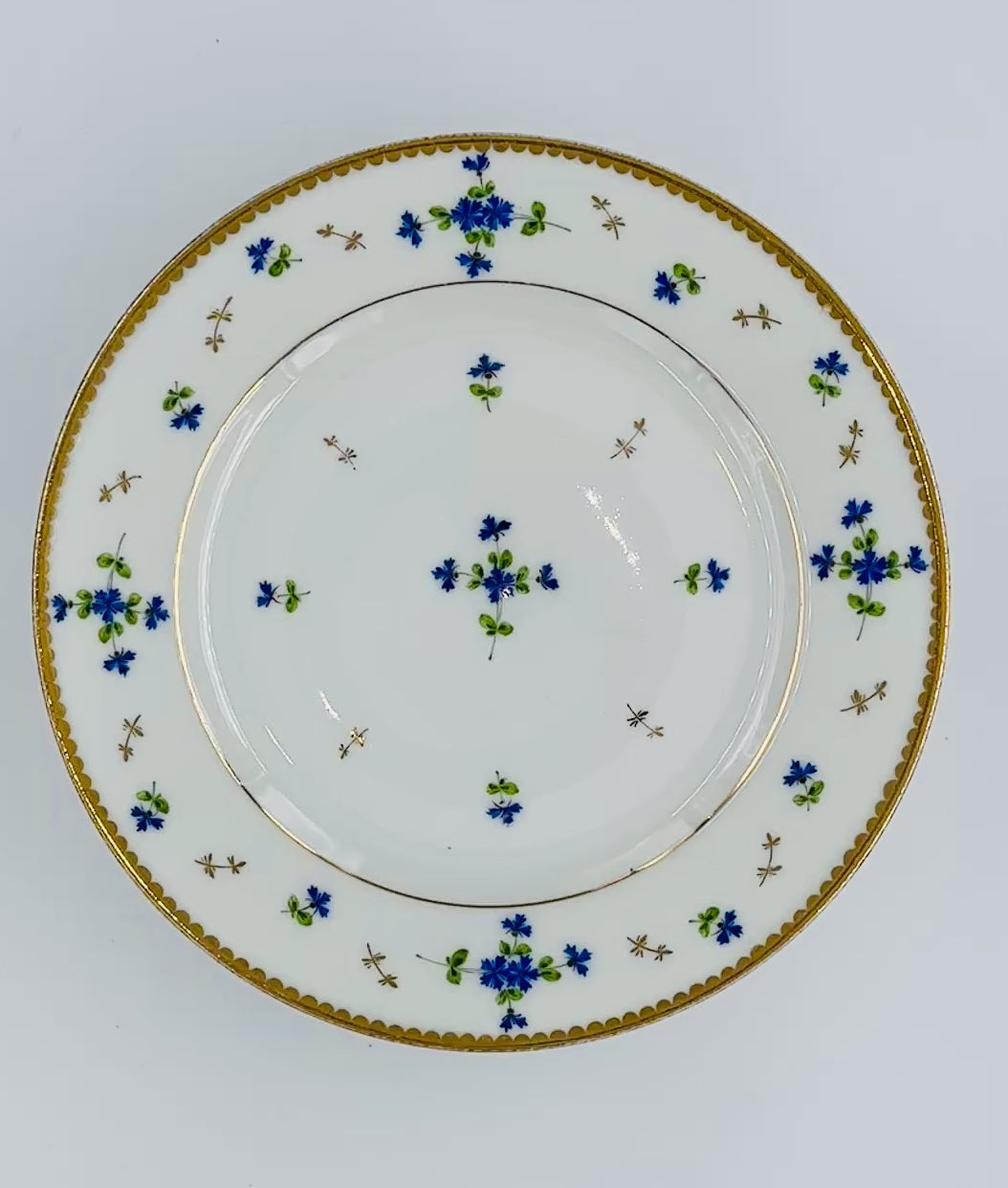 Assiettes Marie Antoinette