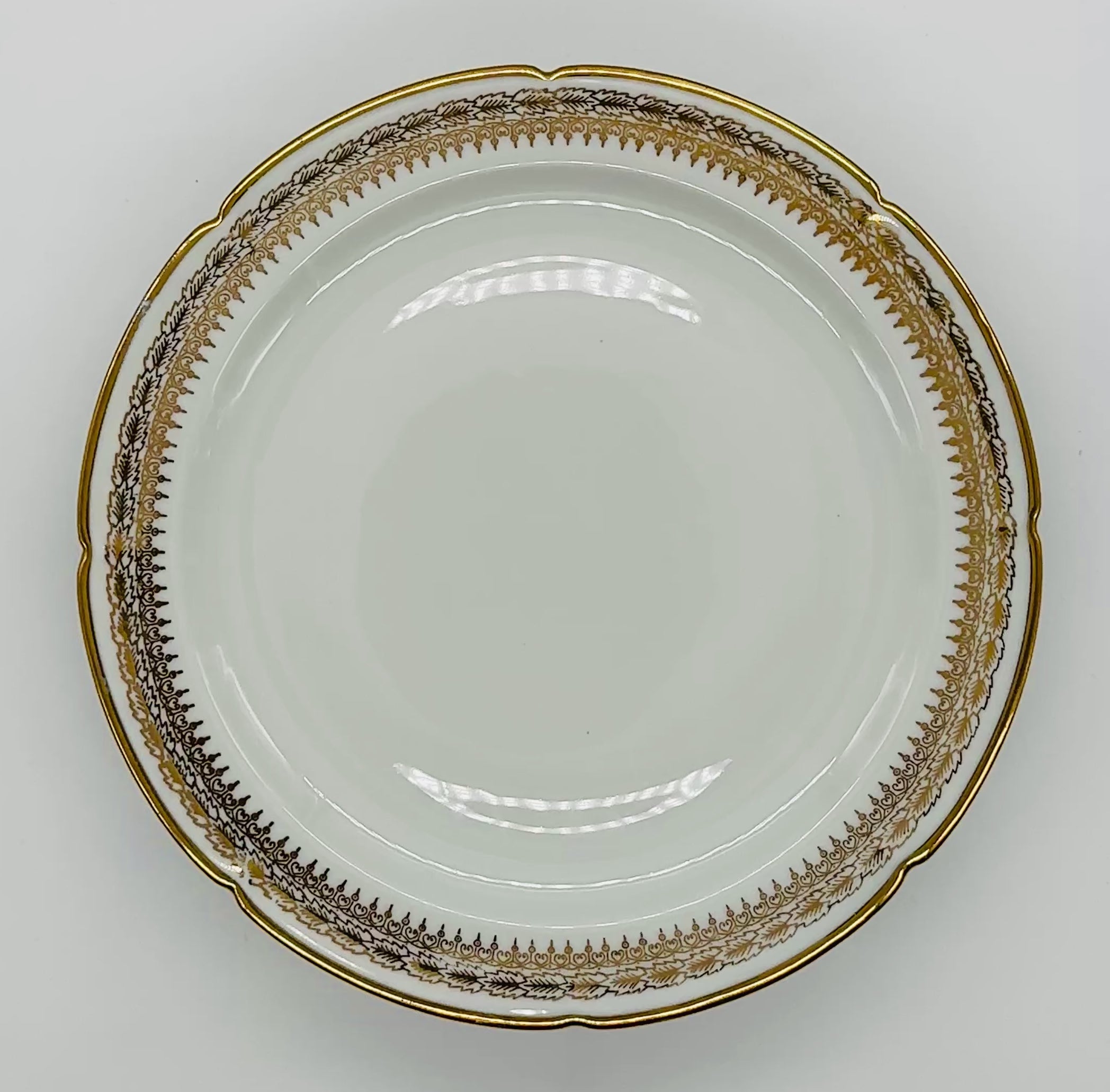 Frise d'or - service (4pièces)