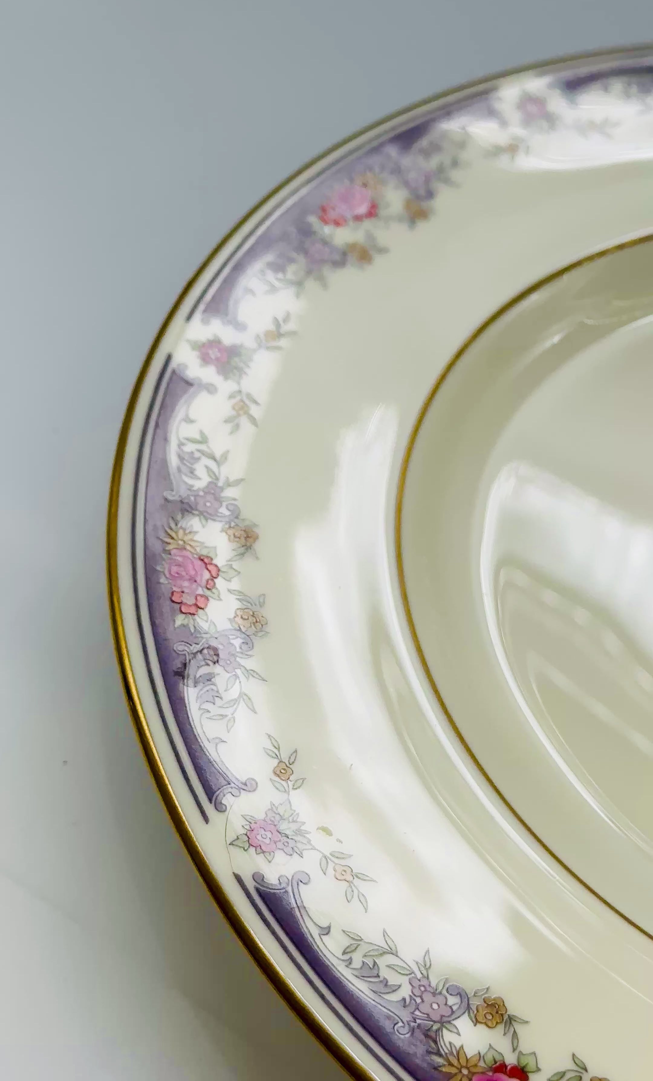 Souvenir anglais - service complet (8pièces)